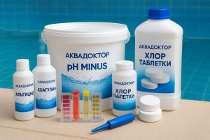 ХИМИЯ ДЛЯ БАССЕЙНА: НАЗНАЧЕНИЕ, ПРИНЦИПЫ ПРИМЕНЕНИЯ И МЕРЫ БЕЗОПАСНОСТИ НА ПРИМЕРЕ ПРОДУКЦИИ «АКВАДОКТОР»