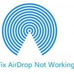 Исправить AirDrop не работает на Mac