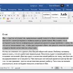 Select a piece of text to change the font color in Microsoft Word